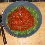 Spinach Pasta: Ready to eat!